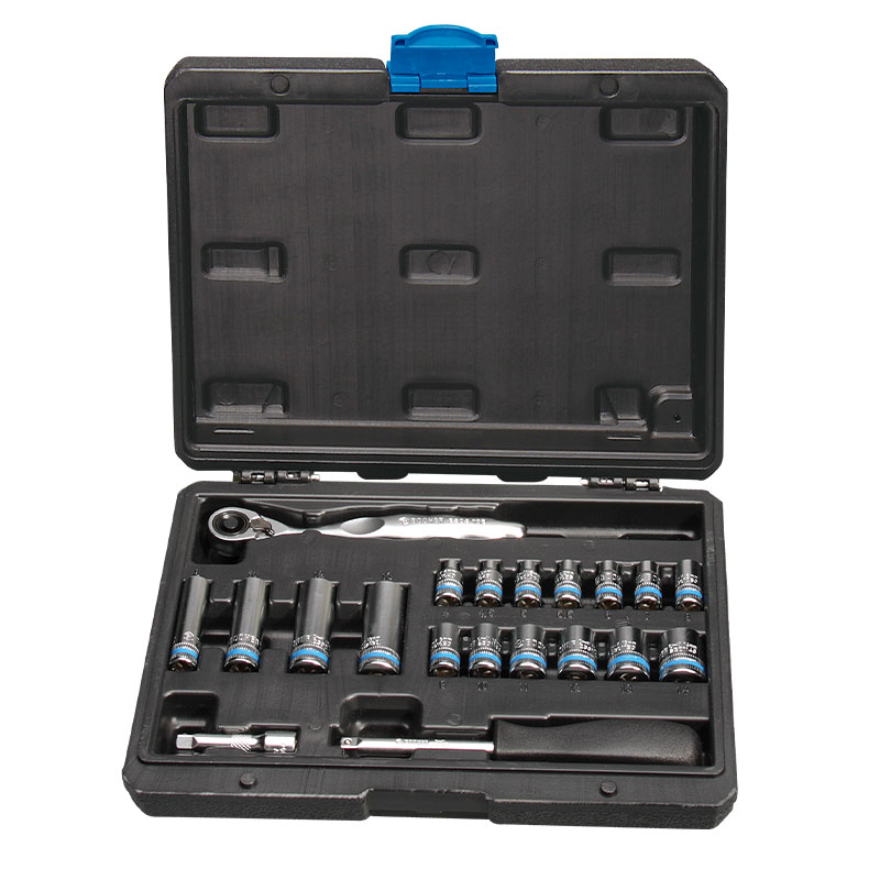 20件6.3mm系列套筒组套